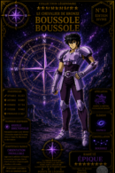 Boussole – Collection Légendaire Poploom Chevalier de Bronze Saint Seiya