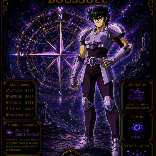 Boussole – Collection Légendaire Poploom Chevalier de Bronze Saint Seiya