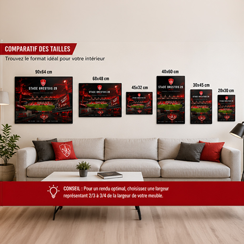 Tableau Métal Brest– Saison 2025‑2026 – Image 3