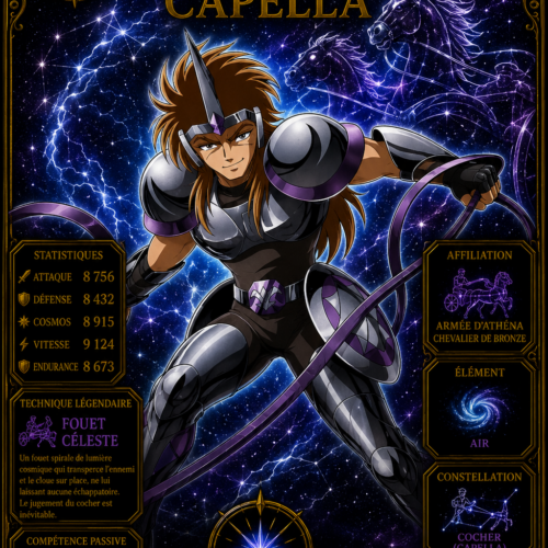 Capella du Cocher – Collection Légendaire Poploom Chevalier de Bronze Saint Seiya