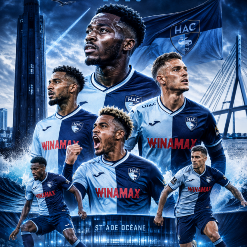 Tableau Métal Havre SC – Saison 2025‑2026