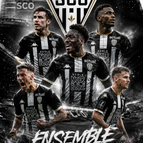 Tableau Métal SCO Angers – Saison 2025‑2026