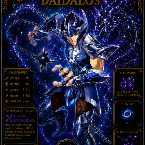 Daidalos de Céphée – Collection Légendaire Poploom Chevalier de Bronze Saint Seiya