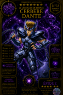 Dante du Cerbère – Collection Légendaire Poploom Chevalier de Bronze Saint Seiya