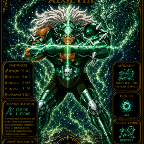 Hércule Algethi – Collection Légendaire Poploom Chevalier de Bronze Saint Seiya