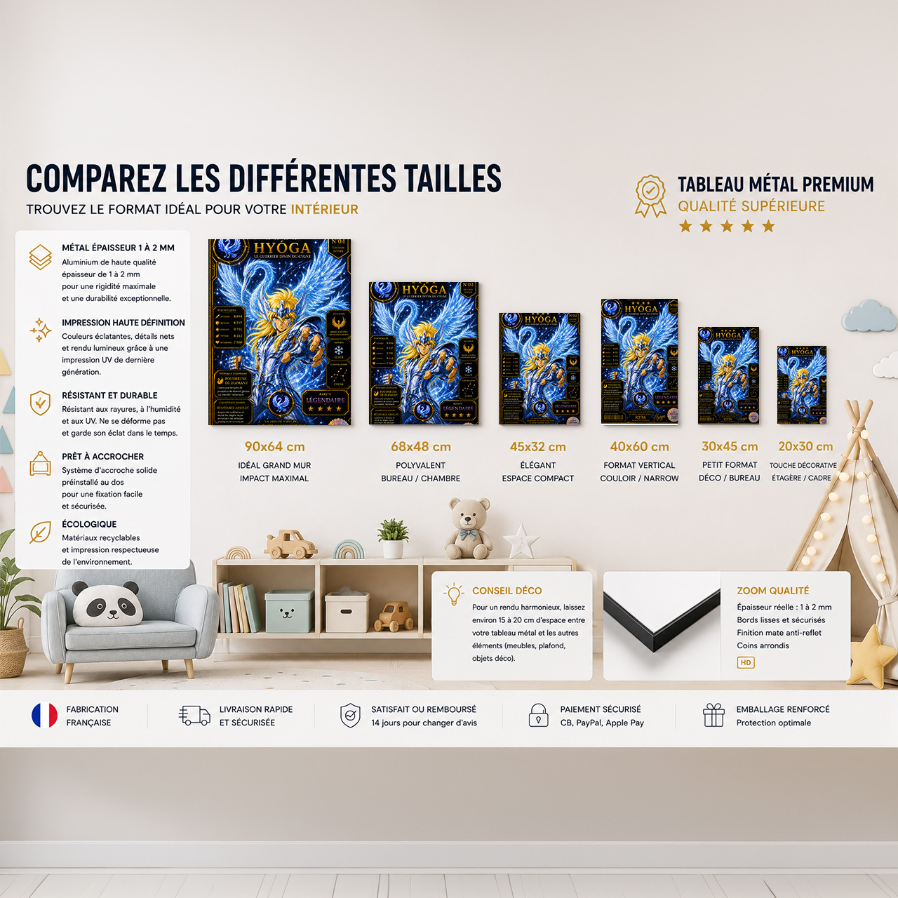 Hyôga du Cygne – Carte Légendaire Saint Seiya | Édition Divine Premium – Image 5