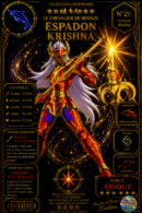 Krishna de l’Espadon – Carte Épique Saint Seiya Édition Divine Premium