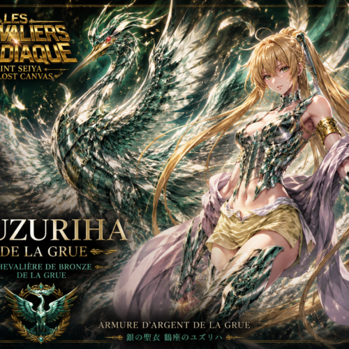Métal Premium Yuzuriha de la Grue – Les Chevaliers du Zodiaque Saint Seiya The Lost Canvas