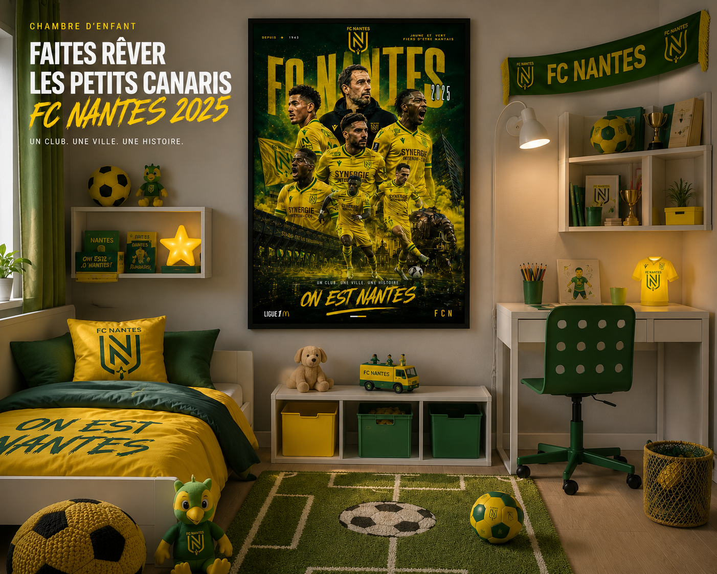 Tableau Métal Nantes – Saison 2025‑2026 – Image 7