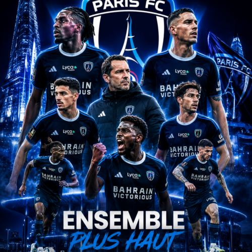 Tableau Métal Paris FC – Saison 2025‑2026