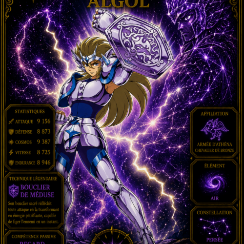 Persée Algol – Collection Légendaire Poploom Chevalier de Bronze Saint Seiya