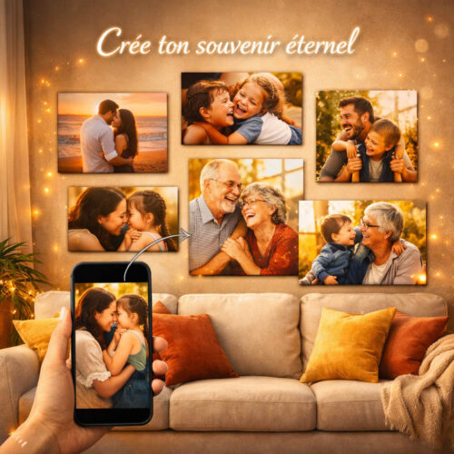 Tableau personnalisé – Crée ton souvenir éternel