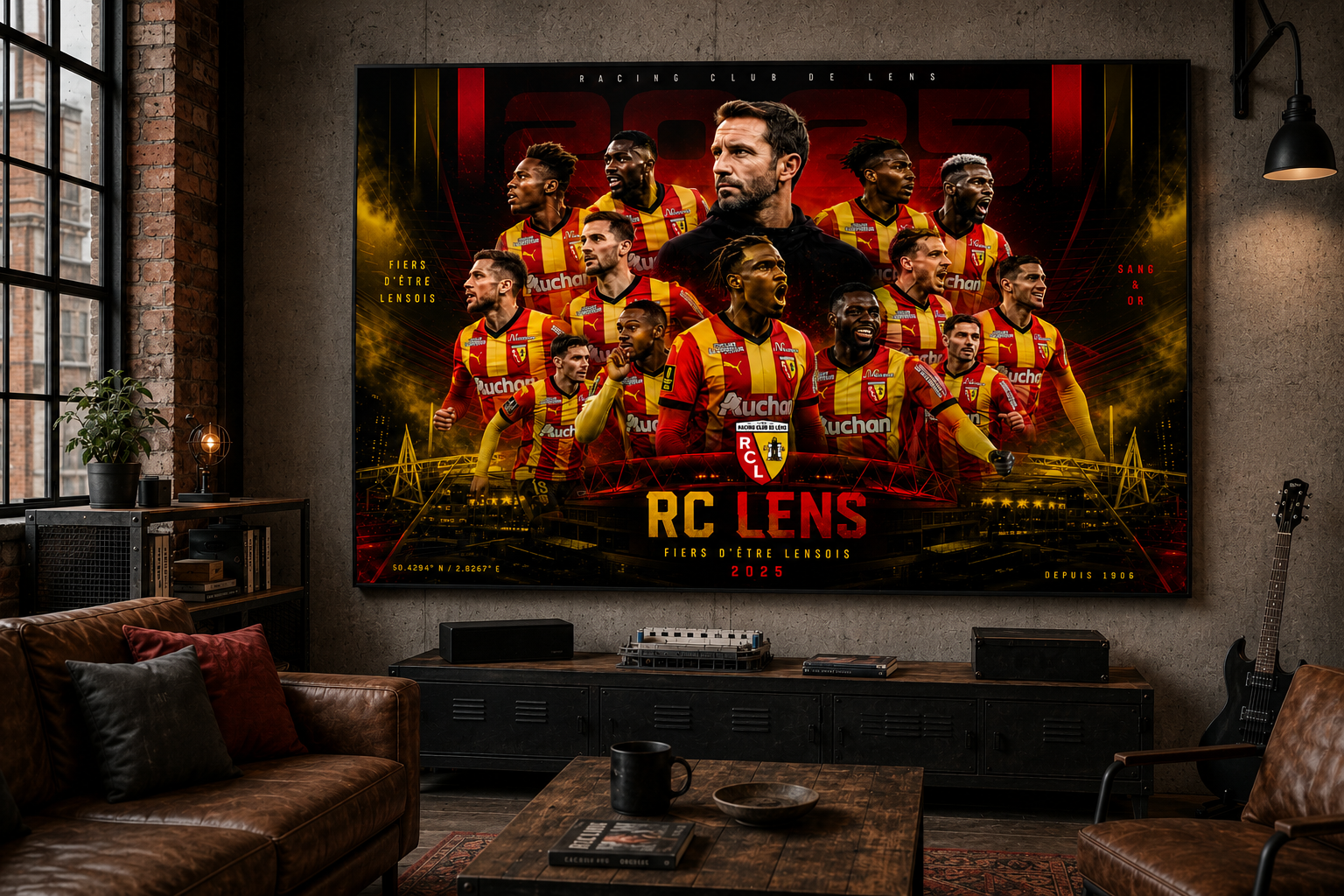 Tableau Métal RC Lens – Saison 2025‑2026 – Image 12
