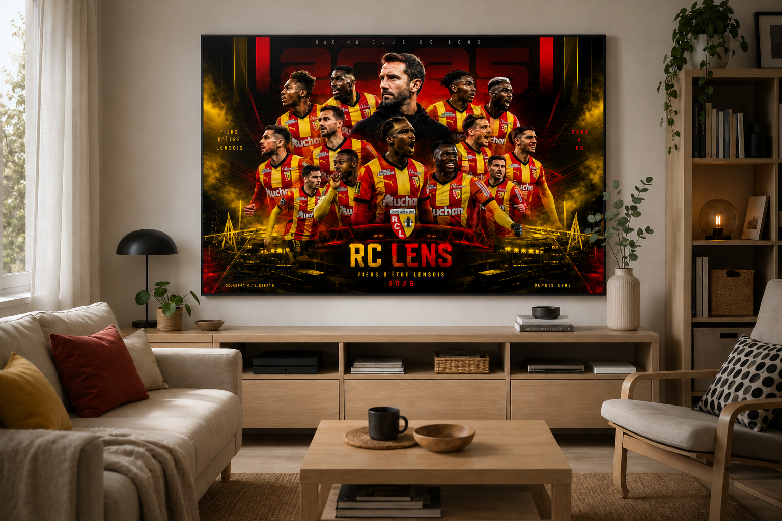 Tableau Métal RC Lens – Saison 2025‑2026 – Image 8