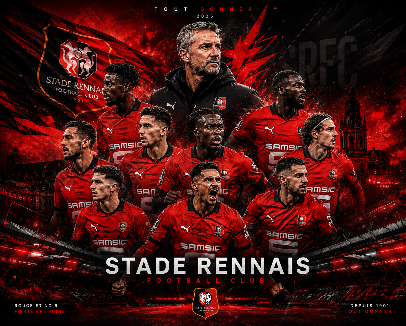 Tableau Métal Rennes – Saison 2025‑2026