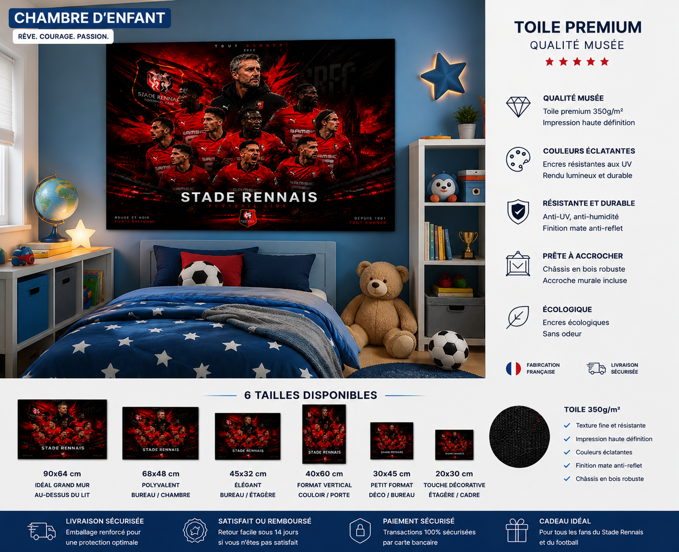 Tableau Métal Rennes – Saison 2025‑2026 – Image 6