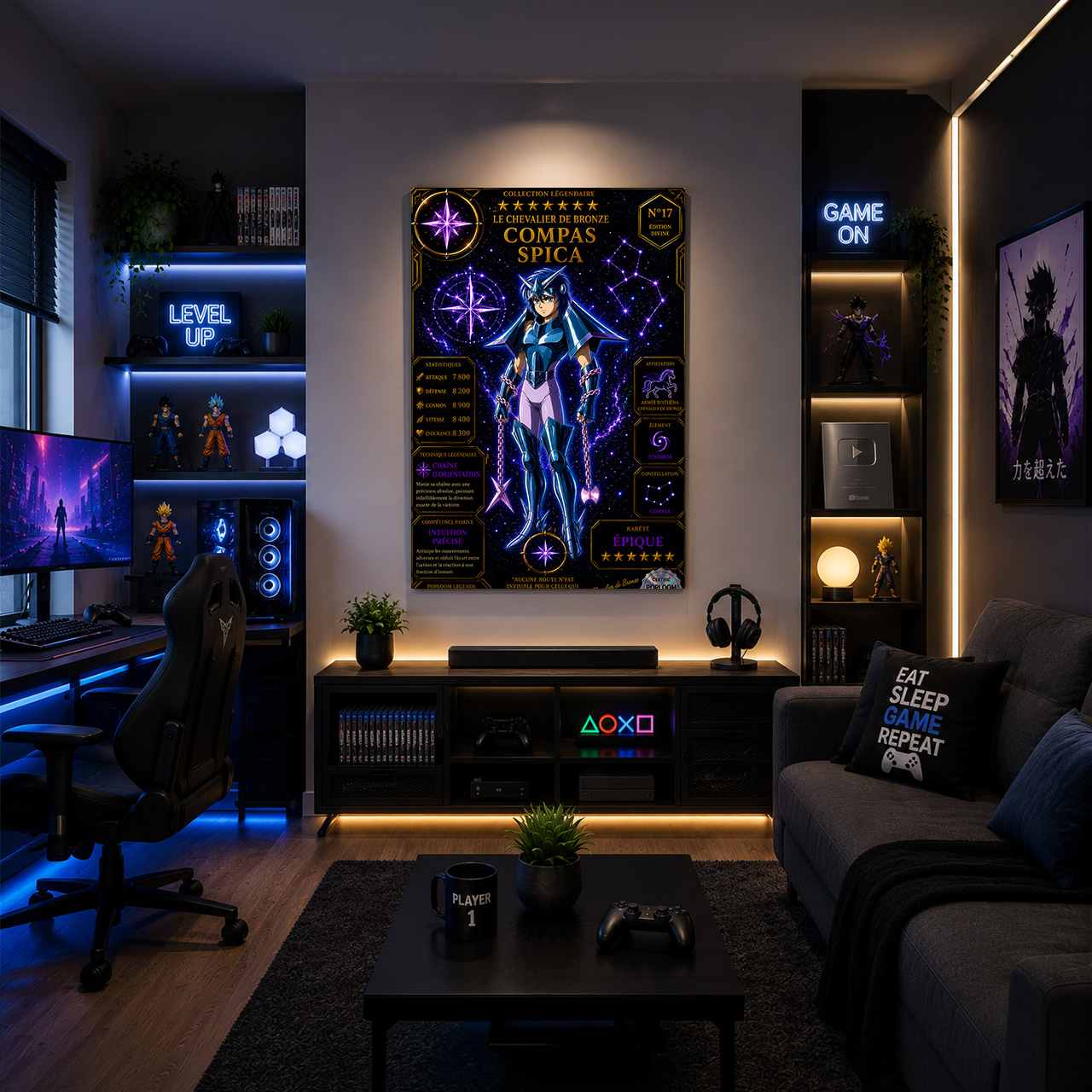 Spica du Compas – Carte Épique Saint Seiya | Édition Divine Premium – Image 7