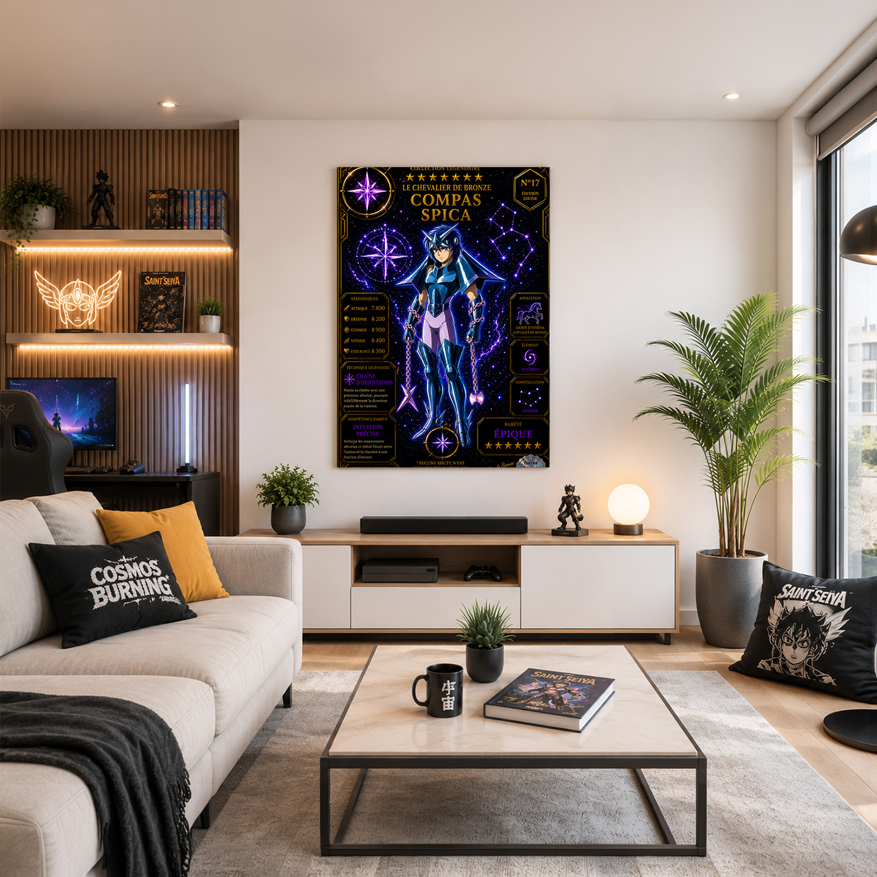 Spica du Compas – Carte Épique Saint Seiya | Édition Divine Premium – Image 2