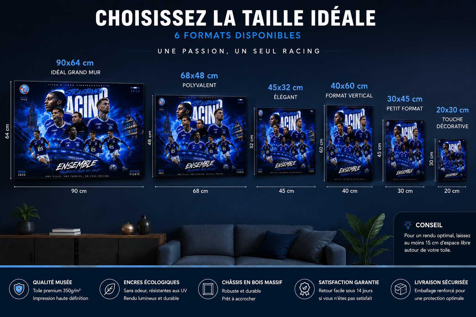 Tableau Métal Strasbourg – Saison 2025‑2026 – Image 9
