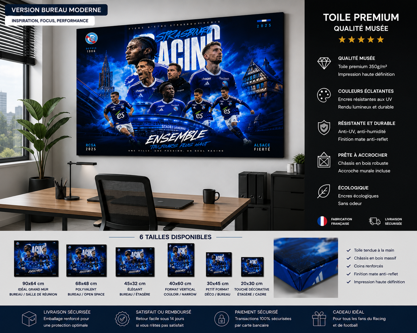 Tableau Métal Strasbourg – Saison 2025‑2026 – Image 8