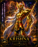 Tableau Métal Premium Krishna de Chrysaor – Les Chevaliers du Zodiaque Saint Seiya