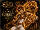 Tableau Métal Premium Lionet Blériot – Les Chevaliers du Zodiaque Saint Seiya