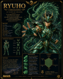 Tableau Métal Premium Ryuho du Dragon – Saint Seiya Omega Les Chevaliers du Zodiaque