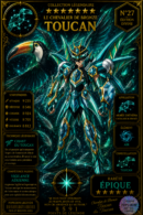 Toucan du Toucan – Carte Épique Saint Seiya Édition Divine Premium