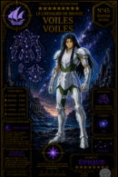 Voiles – Collection Légendaire Poploom Chevalier de Bronze Saint Seiya