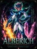 Tableau Métal Alberich de Megrez Saint Seiya Guerrier Divin d'Asgard Poploom