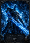 Tableau Métal Game of Thrones™ Collector – Le Roi de la Nuit