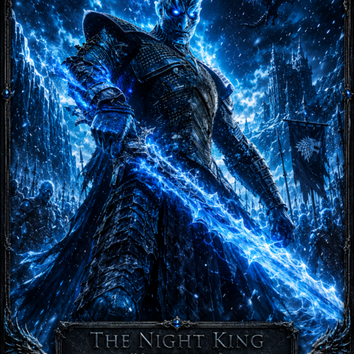 Tableau Métal Game of Thrones™ Collector – Le Roi de la Nuit