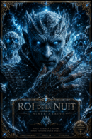 Tableau Métal Game of Thrones™ Collector – Le Roi de la Nuit « L'Hiver Arrive »