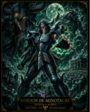 Tableau Métal Gordon du Minotaure Saint Seiya Spectre d'Hadès Poploom
