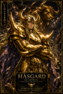 Tableau Métal Hâsgard du Taureau – Saint Seiya The Lost Canvas Chevalier d'Or du Taureau Poploom