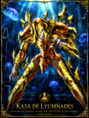 Tableau Métal Kasa de Lyumnades Saint Seiya Général Marina Poploom