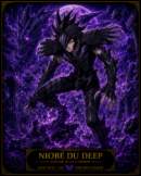 Tableau Métal Niobé du Deep – Spectre d'Hadès Saint Seiya Poploom
