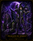 Tableau Métal Pharaon du Sphinx – Spectre d'Hadès Saint Seiya Poploom