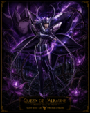 Tableau Métal Queen de l'Alraune – Spectre d'Hadès Saint Seiya Poploom