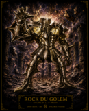 Tableau Métal Rock du Golem – Spectre d'Hadès Saint Seiya Poploom