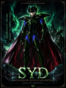Tableau Métal Syd de Mizar Zêta Saint Seiya Guerrier Divin d'Asgard Poploom