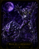 Tableau Métal Zelos de la Grenouille – Spectre d'Hadès Saint Seiya Poploom