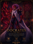 Tableau métal Docrates – Le Médecin des Ténèbres Saint Seiya