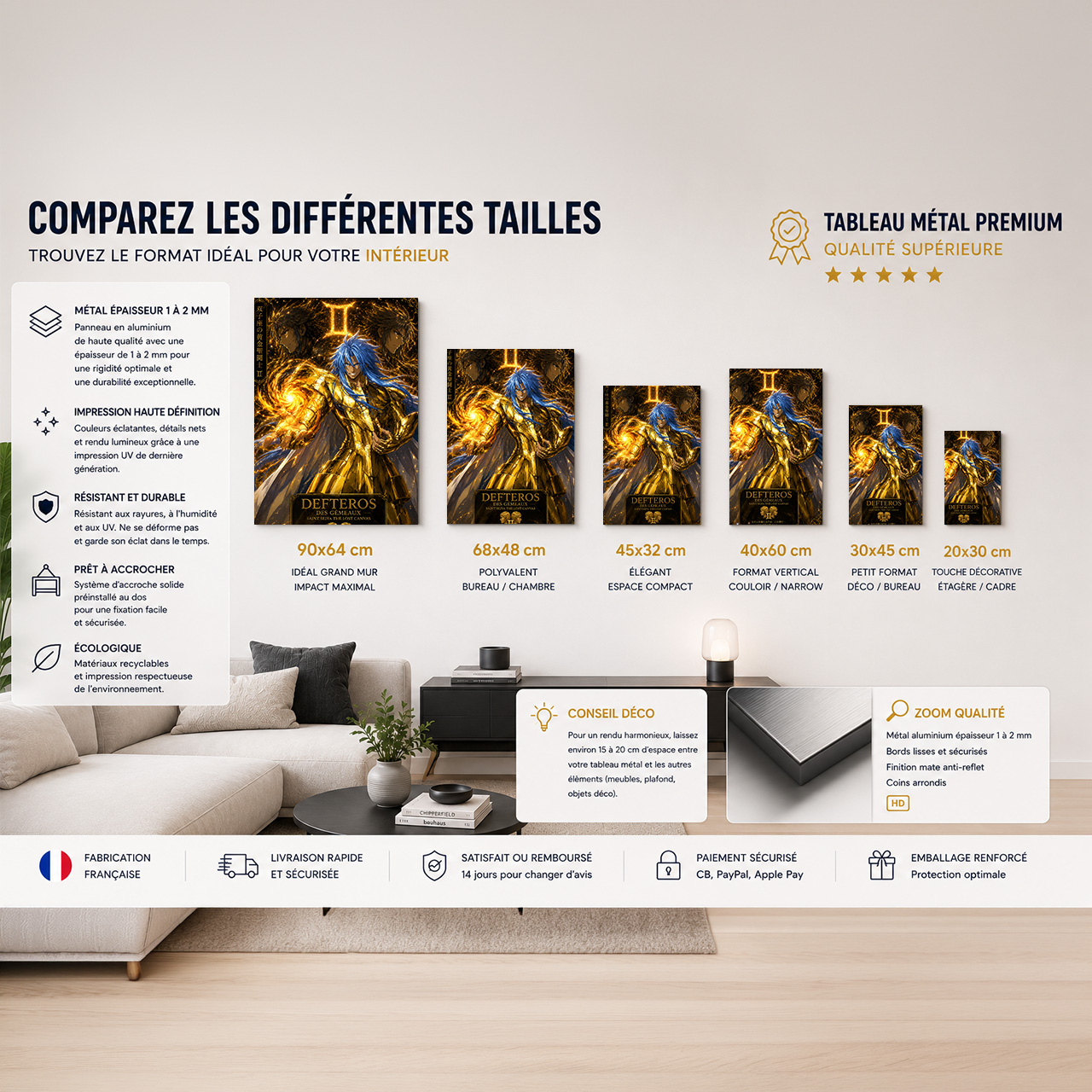 comparer Defteros des Gémeaux